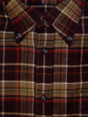 plaid flannel shirt