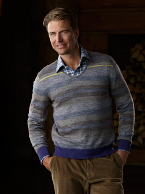 carlo stripe sweater