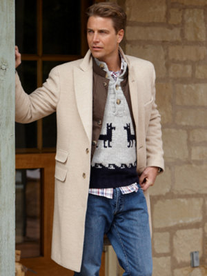 llama pullover sweater