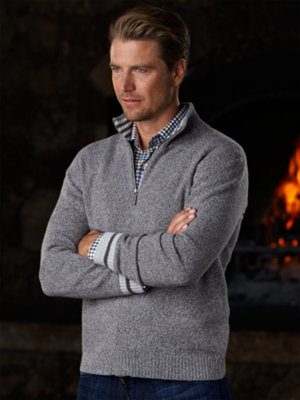 sean ¼ zip sweater