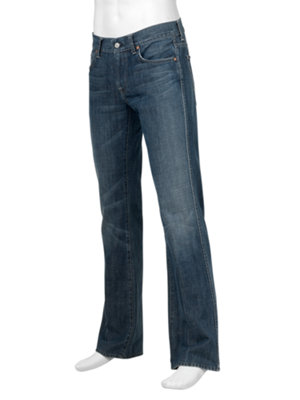 boot cut A-pocket ny dark jean