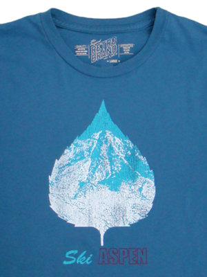 aspen leaf t shirt