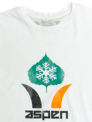 aspen logo t shirt