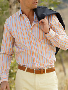 davide stripe shirt