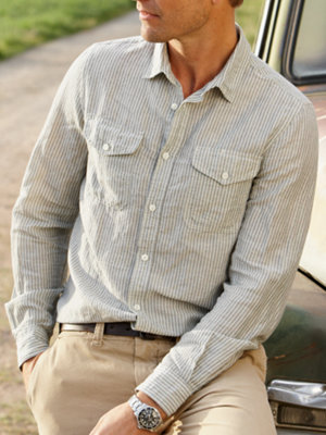eric stripe shirt
