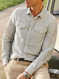 eric stripe shirt