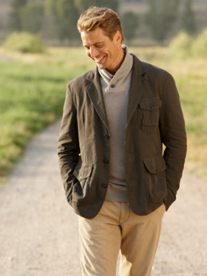 eric twill blazer