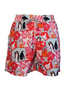 morea penguin swim trunks