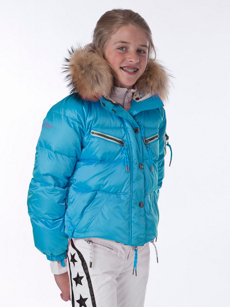 polar parka turquoise