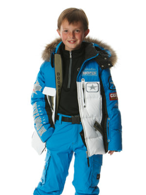 nico down parka 2-tone