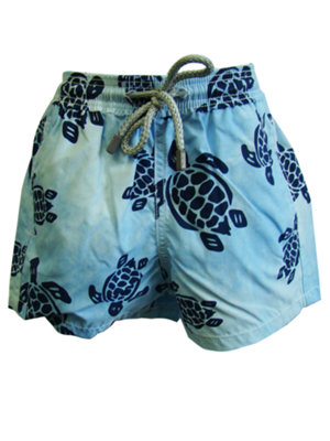 jim turtles swim trunks