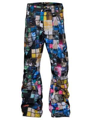 white smoke pant