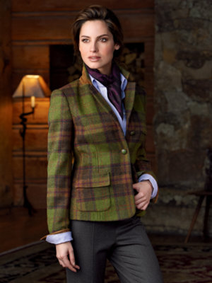erna jacket green