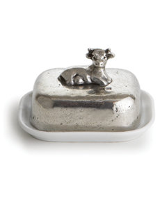 cow butter dish