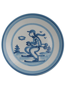 skier pottery