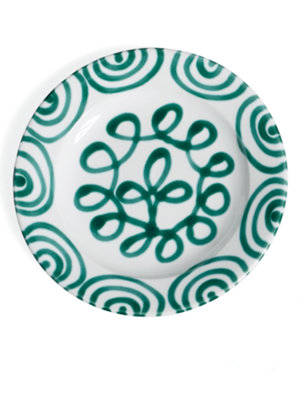 austrian swirl dinner plate