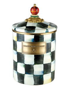 courtly check medium canister