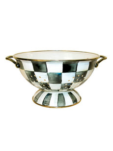 courtly check large colander
