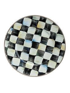 courtly check salad/dessert plate