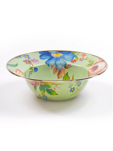 flower market serving bowl