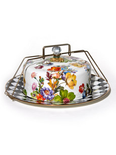 flower market cake carrier