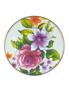 flower market salad plate