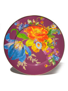 flower market platter