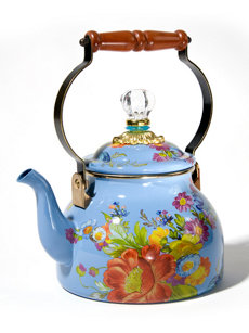 flower market tea kettle