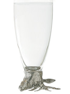 animale stag pilsner glass