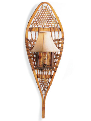 snowshoe sconce (pair)