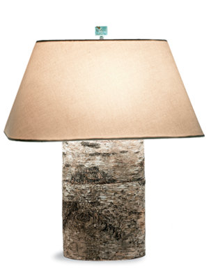 birch lamp oval