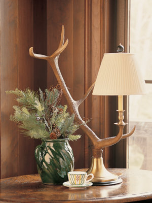 saranac lamp (left)