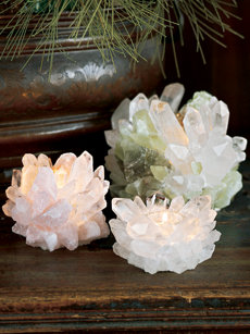 quartz votive clear small