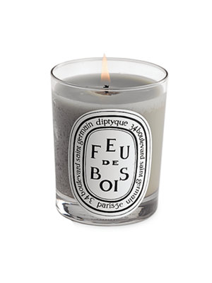 feu de bois candle