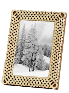 gold braid frame 4x6