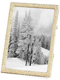 gold crystal frame 5x7