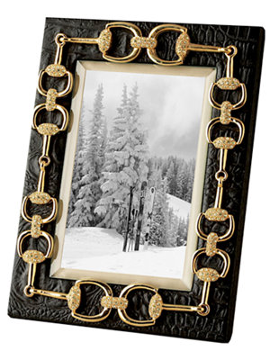 equestrian gold frame 4x6