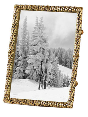 scales gold frame 4x6