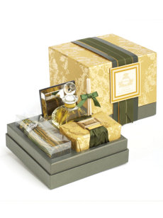 gold pomegranate gift suite