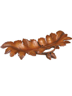 twin oak leaf tray