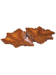 double maple leaf tray