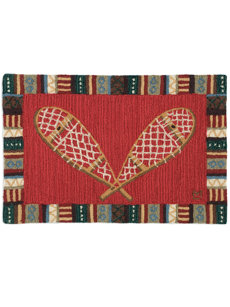 snowshoes rug