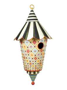 birdazzled birdhouse