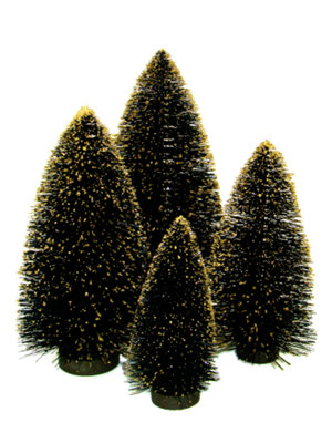 gold tipped trees