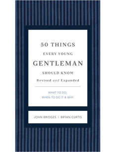 50 things every gentleman should know