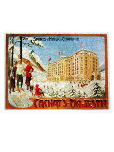 cachat's majestic, chamonix puzzle