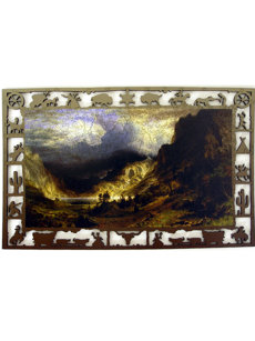 storm in the rocky mountains puzzle