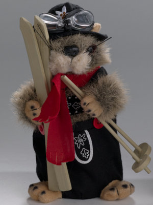 yodeling skier marmot