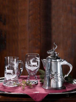 stag beer mug 