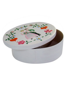 oval wedding box